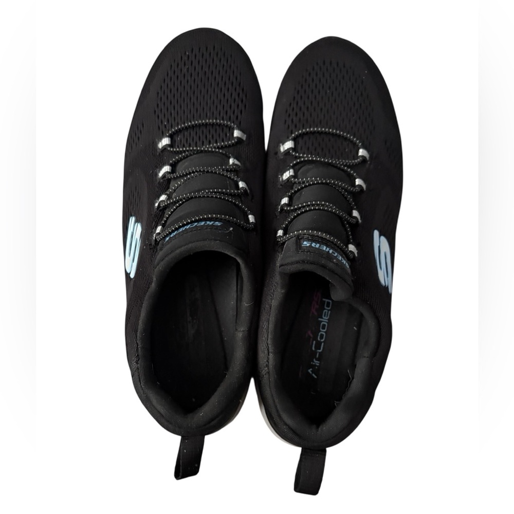 Black Sneakers with Memory Foam SN 56163